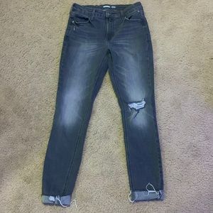 Old navy black mid-rise jeans